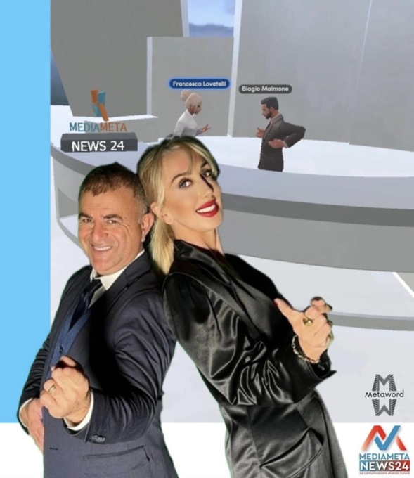 Mediametanews24, il primo telegiornale nel Metaverso: intervista ai conduttori