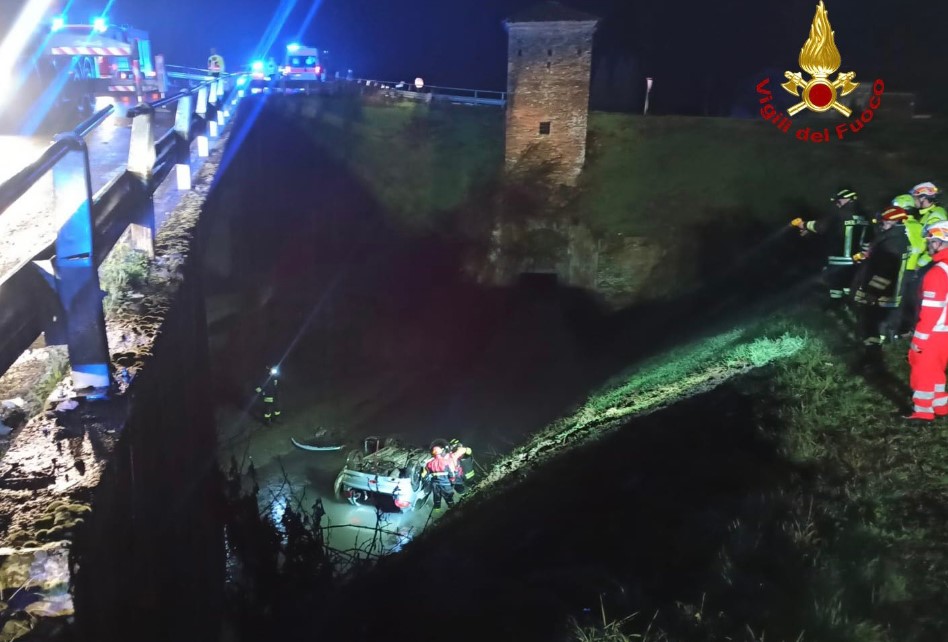 Verona auto canale tre morti