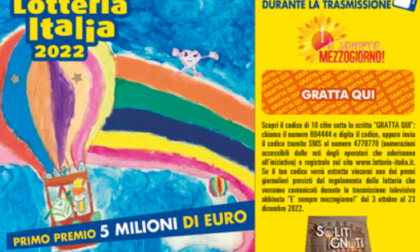 Lotteria Italia, tutto quello che c'è da sapere sull'estrazione del 6 gennaio