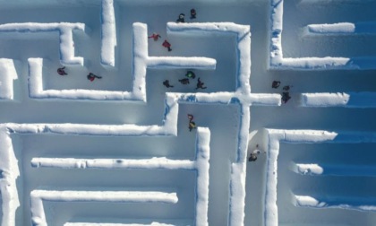 Il labirinto di ghiaccio più grande del mondo è più vicino di quanto possiate pensare