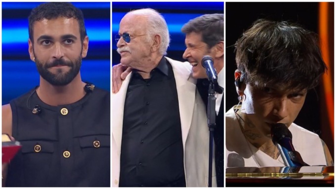 Sanremo 2023: l’intervista a Mengoni, Gino Paoli fuori controllo, la sala stampa seppellisce Ultimo