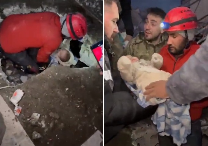 Terremoto Turchia: il miracolo del bimbo di 7 mesi estratto vivo dalle macerie dopo 120 ore