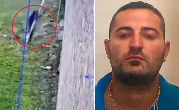 L’incredibile video del boss che evade dal carcere di massima sicurezza calandosi con le lenzuola legate