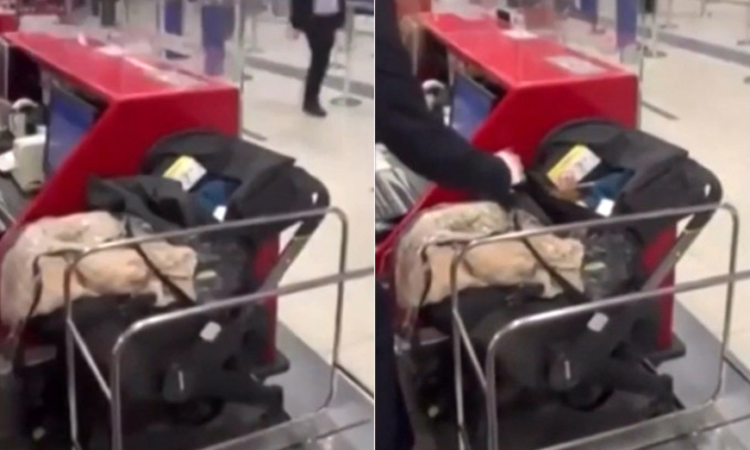 Neonato senza biglietto: i genitori per non pagare… lo mollano al check-in e corrono verso l’aereo