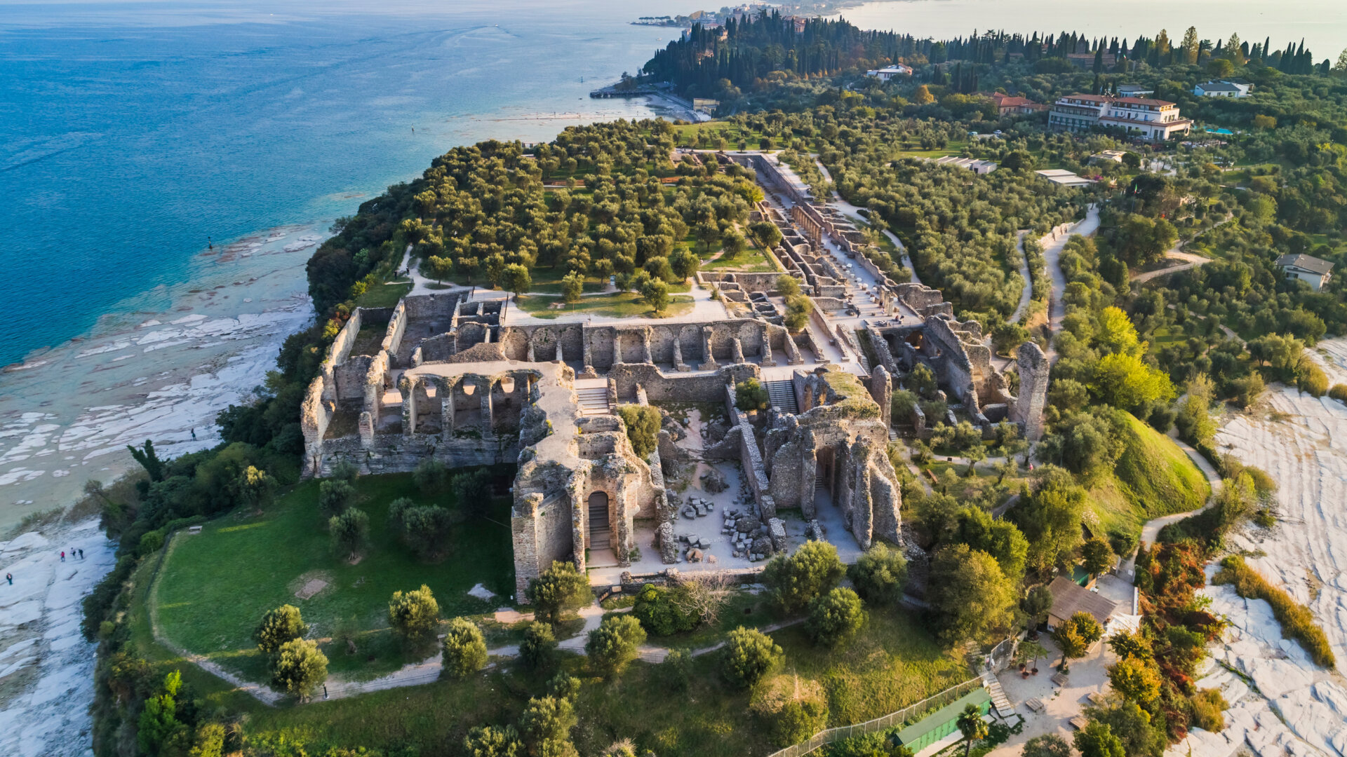 Le Grotte di Catullo a Sirmione che spettacolo News Prima