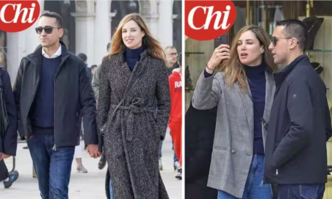 L’ex ministro Luigi Di Maio paparazzato a Venezia con una nuova fidanzata