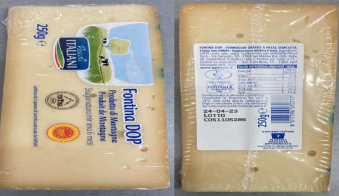 Escherichia coli nella fontina: quali sono i prodotti richiamati