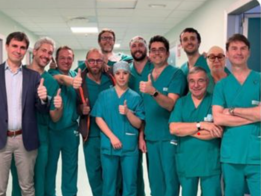 Intervento storico a Torino: nuova protesi mitralica impiantata a cuore battente