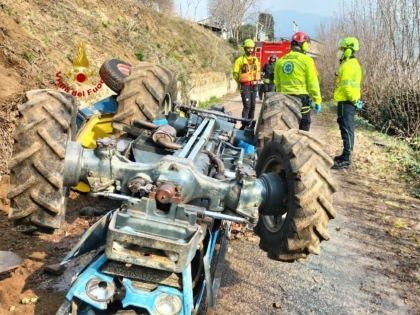 Ancora incidenti col trattore: 27enne muore, agricoltore settantenne schiacciato ed estratto miracolosamente vivo