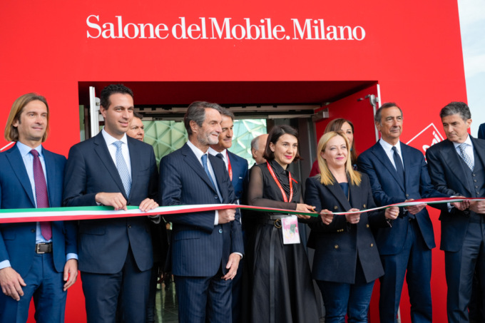 Giorgia Meloni al Salone del Mobile di Milano: “Una vetrina dell’eccellenza italiana nel mondo”