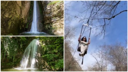 La Zipline più lunga d’Europa che passa in mezzo alle cascate