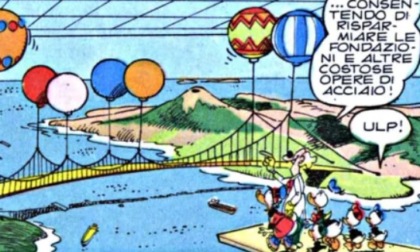 Quando il Ponte sullo Stretto di Messina fu costruito... da Paperon de' Paperoni