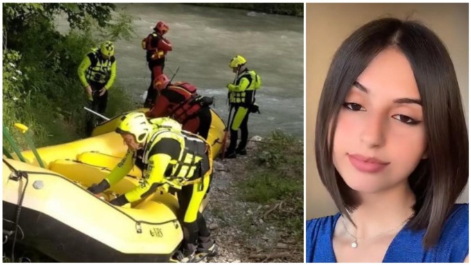 Mentre fa rafting in gita scolastica cade dal gommone: trovato il corpo della 19enne