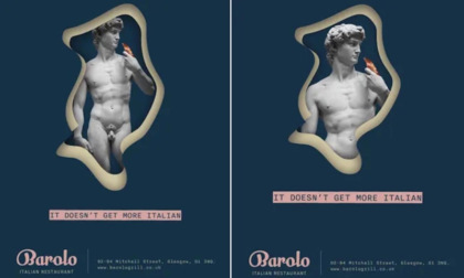 Dopo gli svalvolati Usa, pure gli scozzesi censurano il David di Michelangelo "porno"