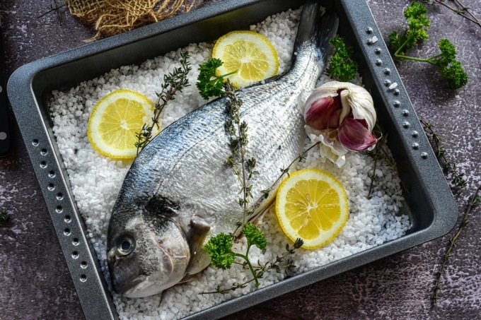 Orata e salmone sono protagonisti a tavola!
