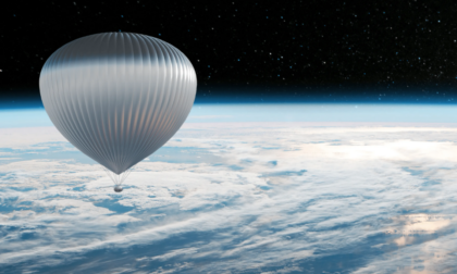 Come ti convinco il terrapiattista: con la mongolfiera nello spazio (a 120mila euro)