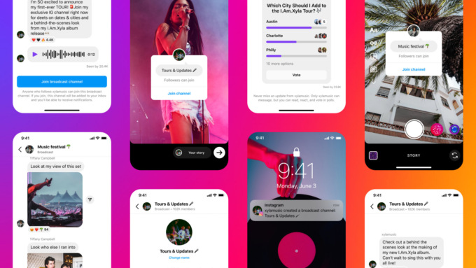 Dopo WhatsApp, anche Instagram lancia i broadcast: cosa sono e come funzionano