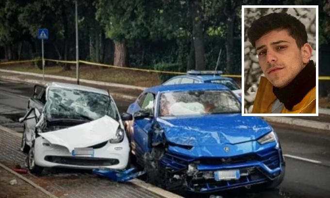 Matteo Di Pietro poteva guidare la Lamborghini con cui ha fatto l’incidente a Casal Palocco? Cosa dice il Codice della Strada