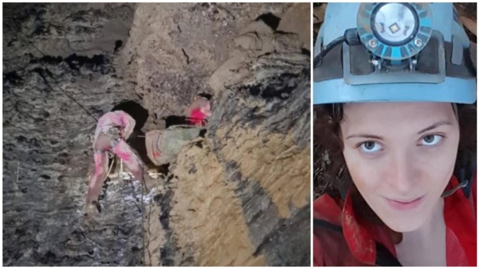 Salva la speleologa intrappolata da due giorni in una grotta a 150 metri di profondità