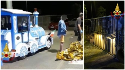 Trenino turistico ribaltato, l’autista confessa: “Manovre azzardate per far divertire i passeggeri”