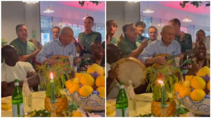 Michael Jordan che non t’aspetti: a cena a Capri canta “Nel blu, dipinto di blu” di Modugno