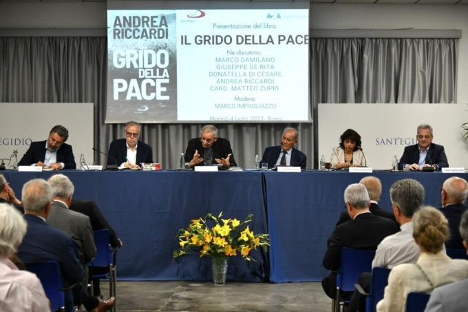 Il grido della pace: l’ultimo libro di Andrea Riccardi
