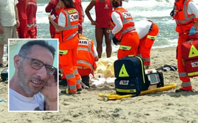 Papà eroe muore per salvare i figli che rischiavano di annegare in mare