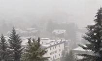 Maltempo, non solo danni: in Piemonte le basse temperature riportano... la neve