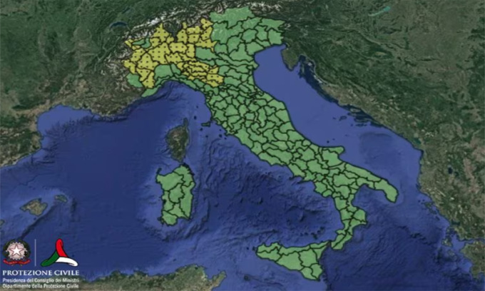Allerta meteo: dove sono in arrivo temporali con il rischio di supercelle giovedì 17 agosto 2023