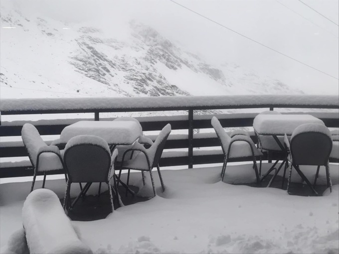 Dopo il Sestriere, lo Stelvio: 20 centimetri di neve ad agosto