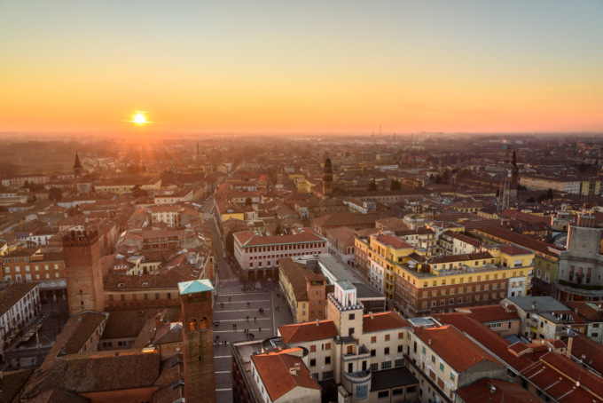 Ma quanto è bella Cremona vista dall’alto