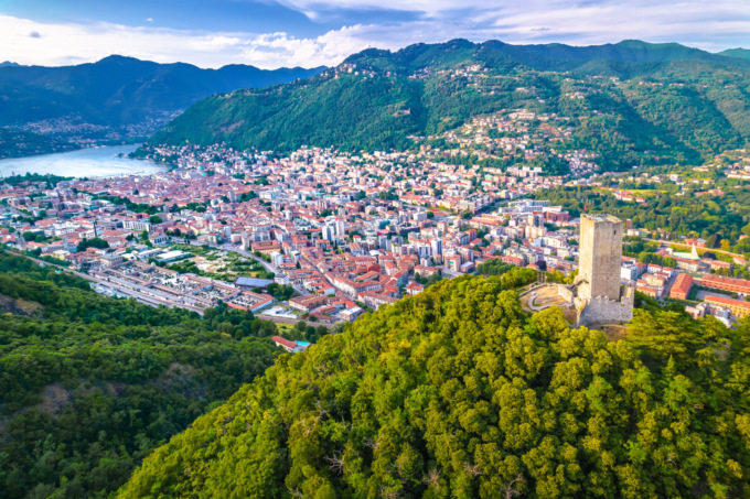 Affacciarsi sul Lago di Como