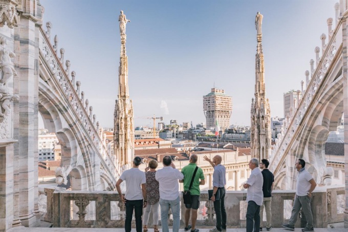 Lo skyline da brividi di Milano