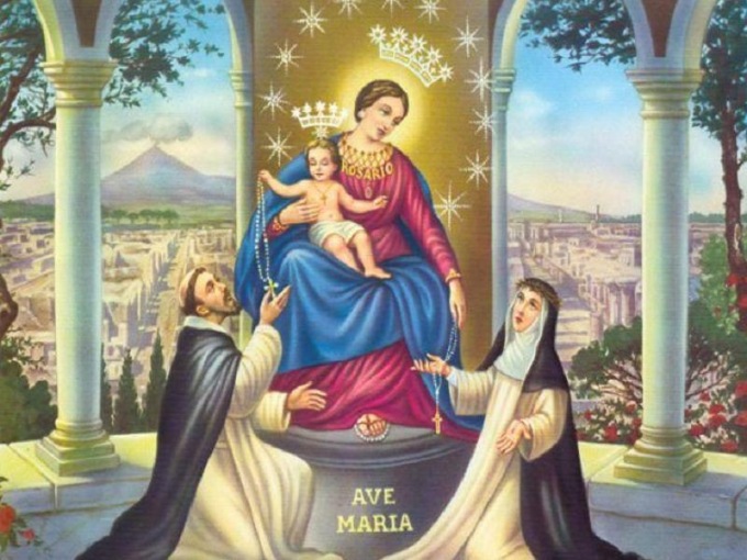 Oggi 7 ottobre è la Beata Vergine Maria del Rosario: frasi d’auguri per dire buon onomastico