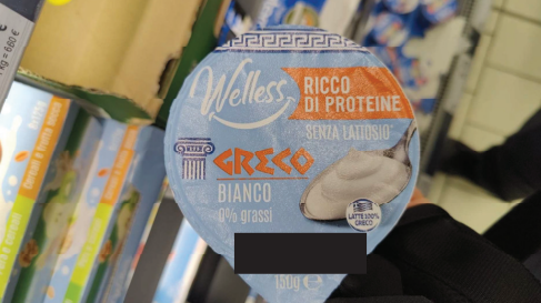 Penny Market: richiamato yogurt greco wellness senza lattosio