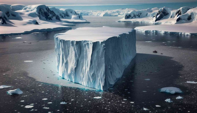 L’iceberg più grande del mondo si dirige verso l’Atlantico, scatta l’allarme