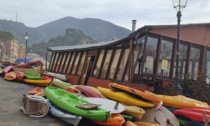Maltempo, in Liguria crolla un ristorante: il video impressionante