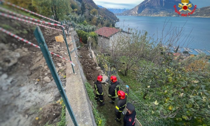 Precipita da un muro con l’escavatore, 34enne gravissimo