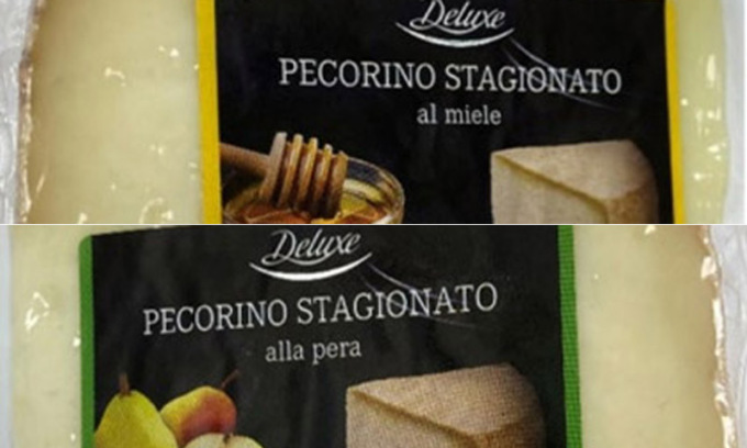 Attenzione al pecorino toscano “Deluxe” in vendita alla Lidl: è a rischio listeria