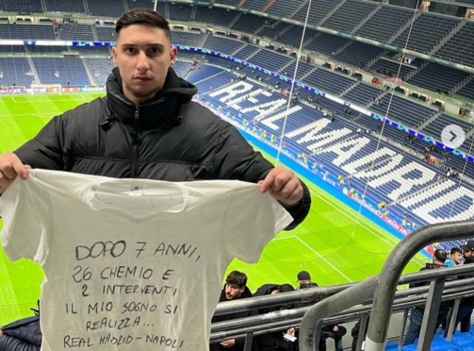 Dopo 7 anni vince un tumore e con la sua squadra del cuore riavvolge il nastro della vita