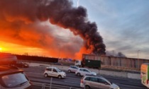 Incendio Planet Farms a Caponago: foto e video