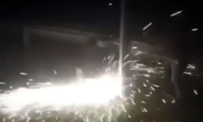 Autovelox distrutti in Veneto con flessibile e motosega