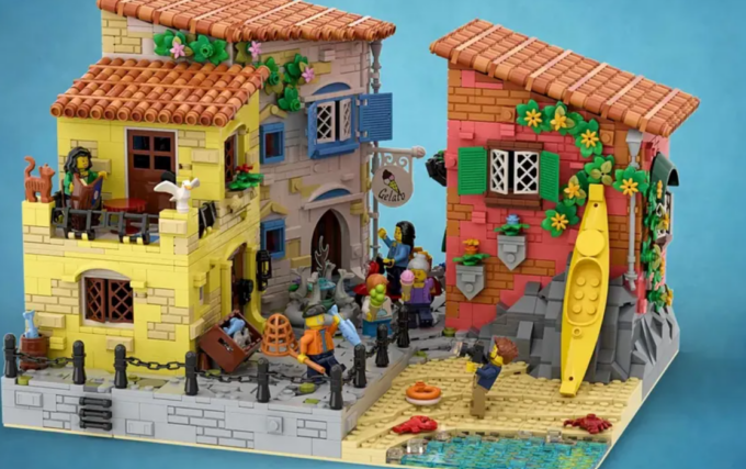 La bellezza delle Cinque Terre potrebbe diventare un modellino Lego