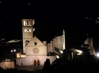 M’illumino di meno 2024: anche Assisi spegne il Convento nel nome di Francesco e del Creato