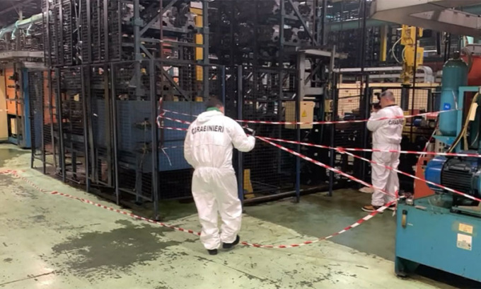 Operaio muore schiacciato nella fabbrica Stellantis di Avellino