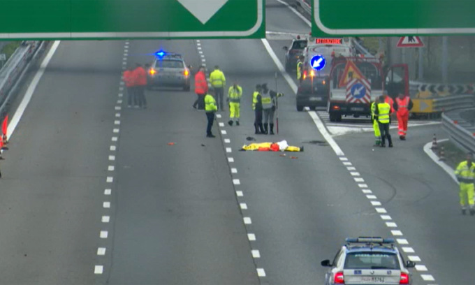 Operaio travolto e ucciso sull’autostrada A7 vicino ad Alessandria