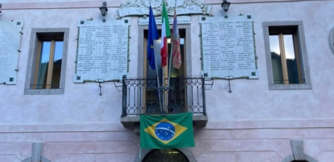 Il paesino del Bellunese con più residenti all’estero che abitanti: sventola bandiera brasiliana