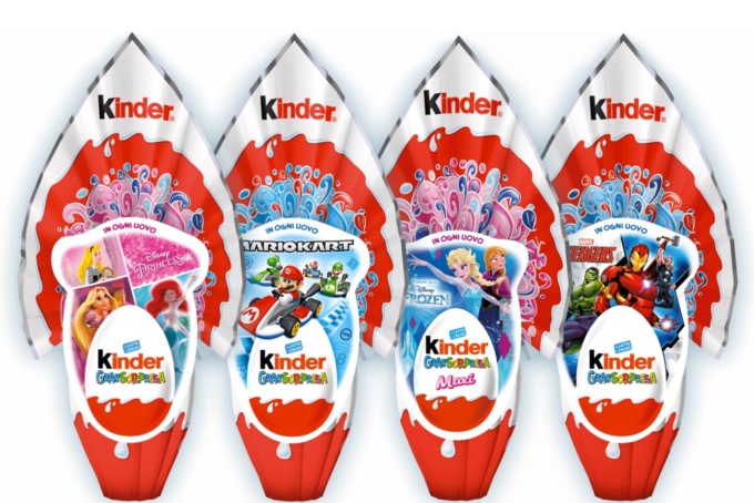 Uova Kinder Pasqua 2024: quanto pesano tutte le sorprese