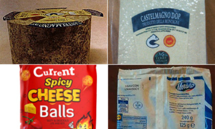 Castelmagno, palline snack al Formaggio e mozzarella ritirati dagli scaffali dei supermercati