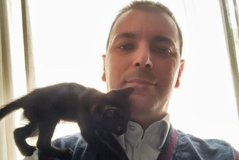 Gattino impaurito dai rumori della città si rifugia nel motore di un autobus: salvato e adottato dall’autista